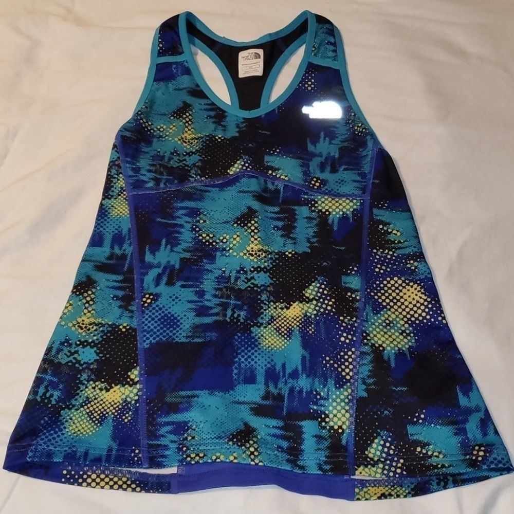 The North Face Racerback Vaporwick Blue‎ Tank Top S
